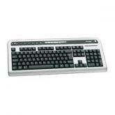 Teclado PS2 Multimidia Cinza